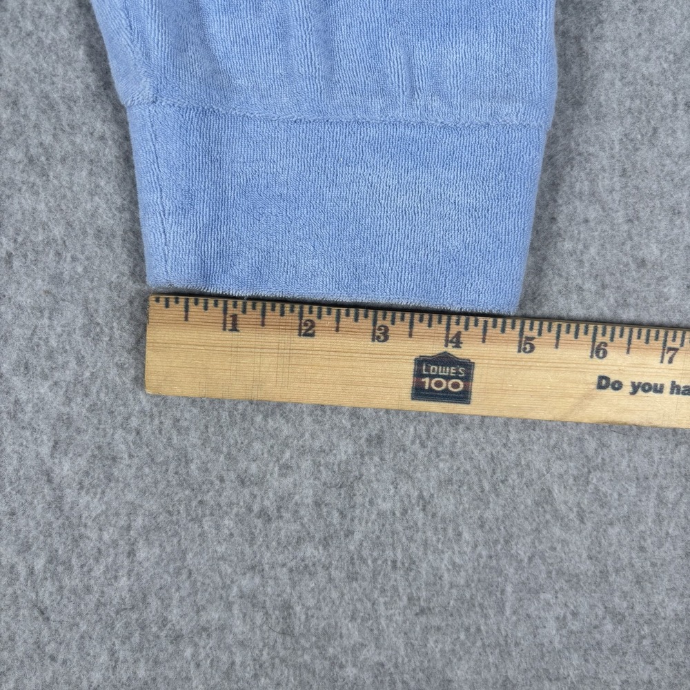 Y2K Juicy Couture Joggers Womens Large Blue Terry Cloth Embroidered Logo - Picture 14 of 16